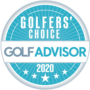 Ranked Golfers' Choice in Golf Advisor 2020