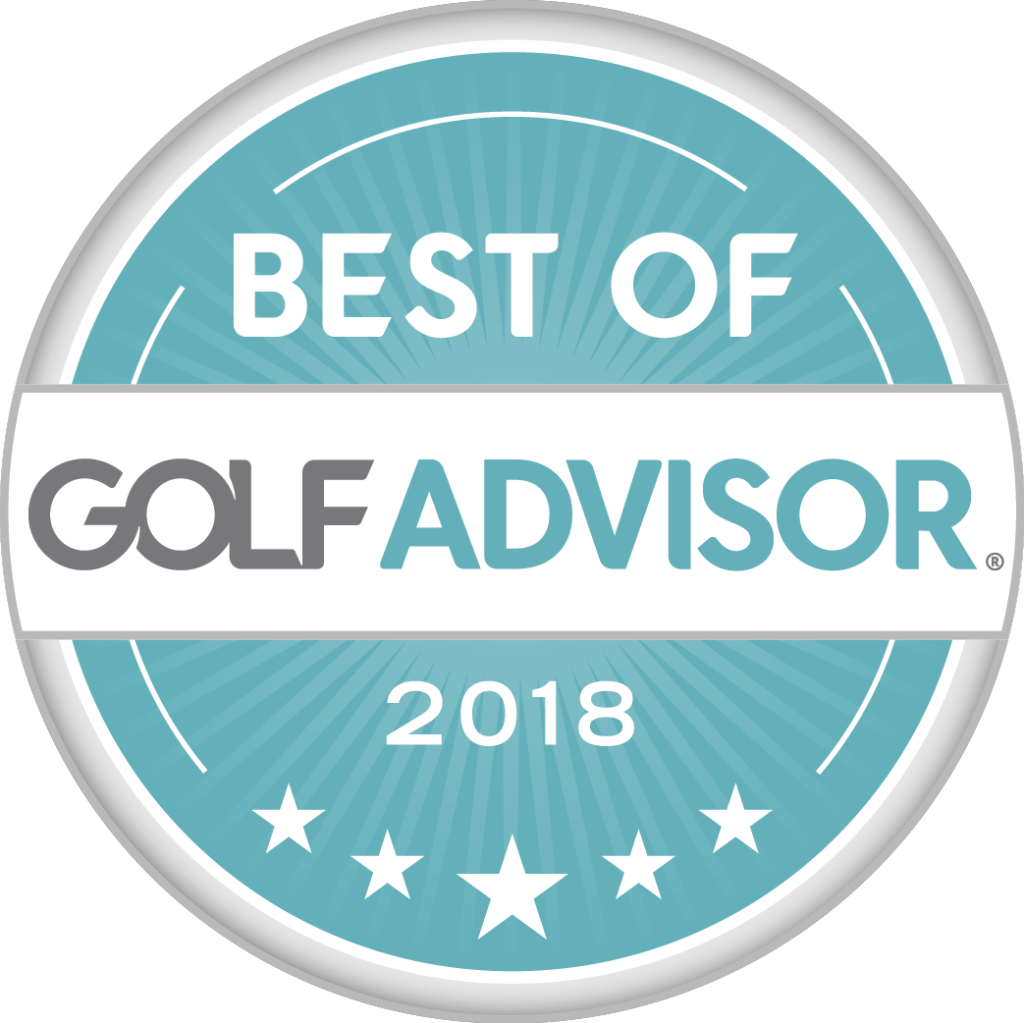 Ranked as Best of Golf Advisor in 2018